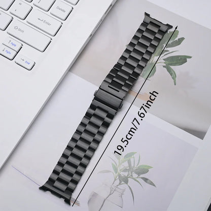 Luxury Stainless Steel Band for Galaxy Watch 8 & 8 Classic