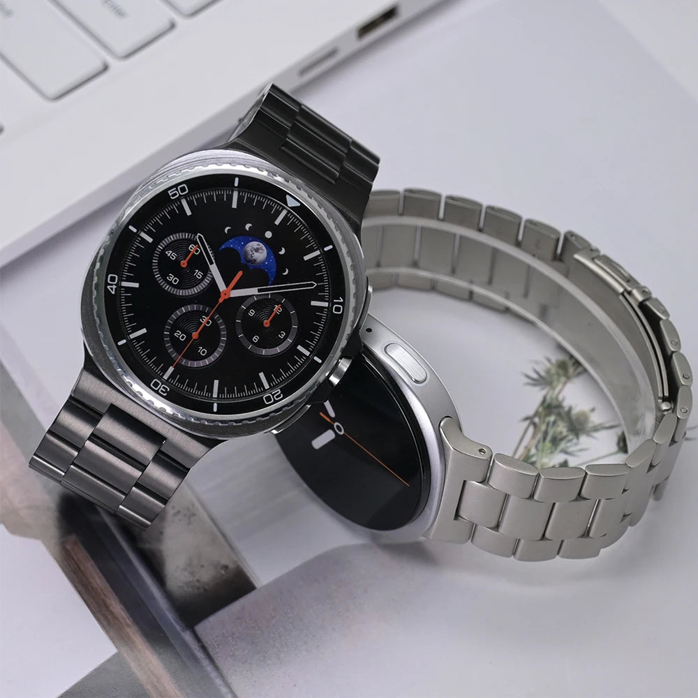 Luxury Stainless Steel Band for Galaxy Watch 8 & 8 Classic