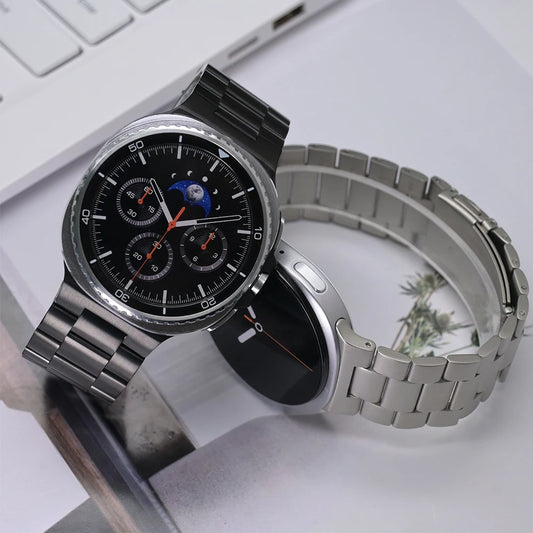 Luxury Stainless Steel Band for Galaxy Watch 8 & 8 Classic