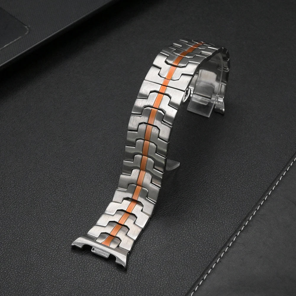 Luxury Stainless Steel No Gaps Band for Samsung Galaxy Watch 8