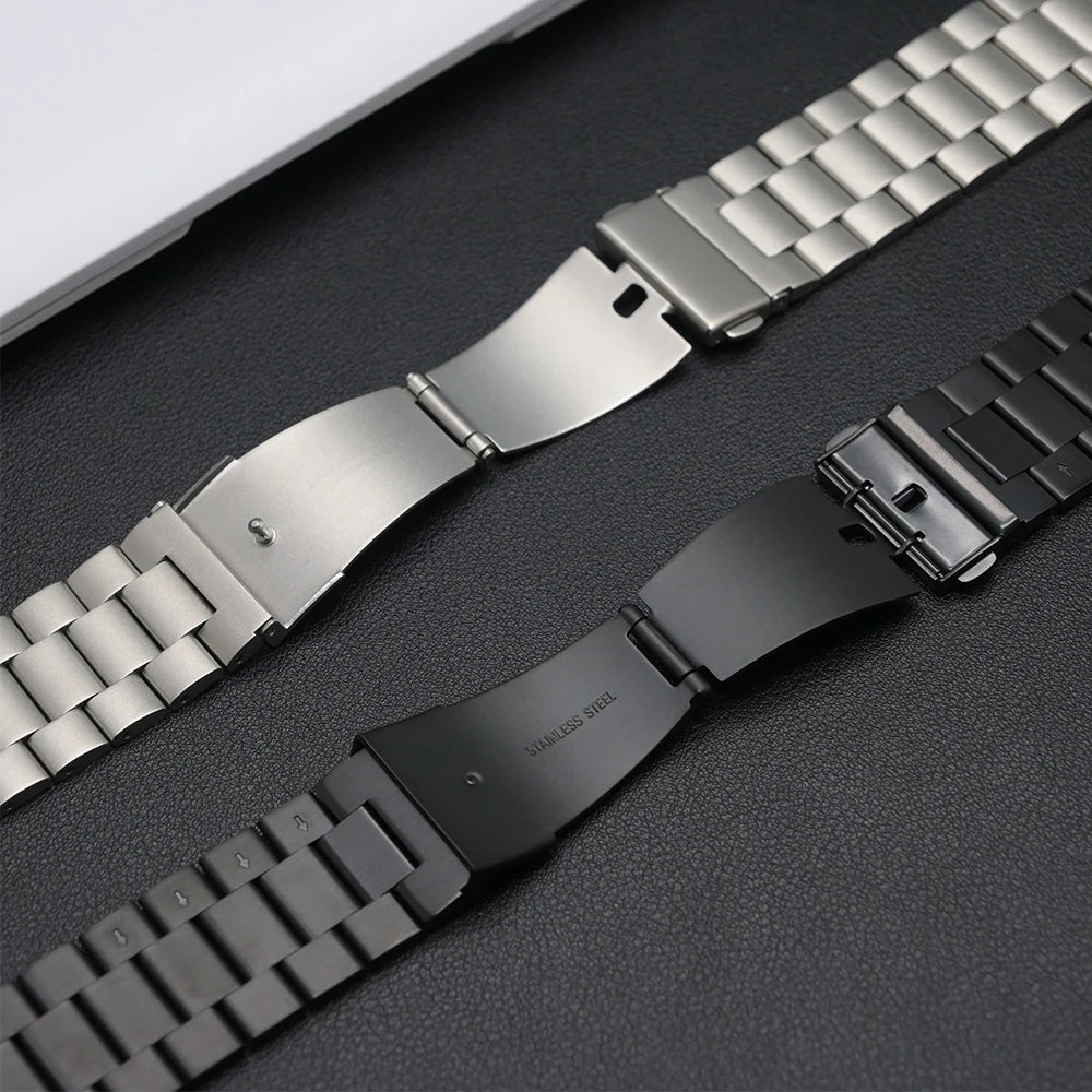 Luxury Stainless Steel Link Band for Galaxy Watch 8 & 8 Classic