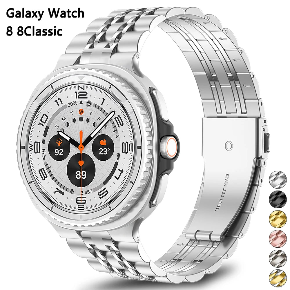 Luxury Metal Band for Samsung Galaxy Watch 8/8 Classic 46mm/44mm