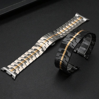 Luxury Stainless Steel No Gaps Band for Samsung Galaxy Watch 8