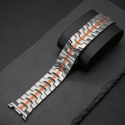 Luxury Stainless Steel No Gaps Band for Samsung Galaxy Watch 8