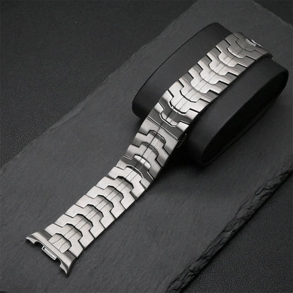 Luxury Stainless Steel No Gaps Band for Samsung Galaxy Watch 8