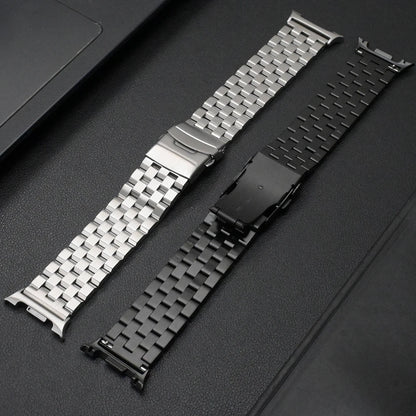 Luxury Stainless Steel No-Gap Bracelet for Galaxy Watch 8 & Ultra