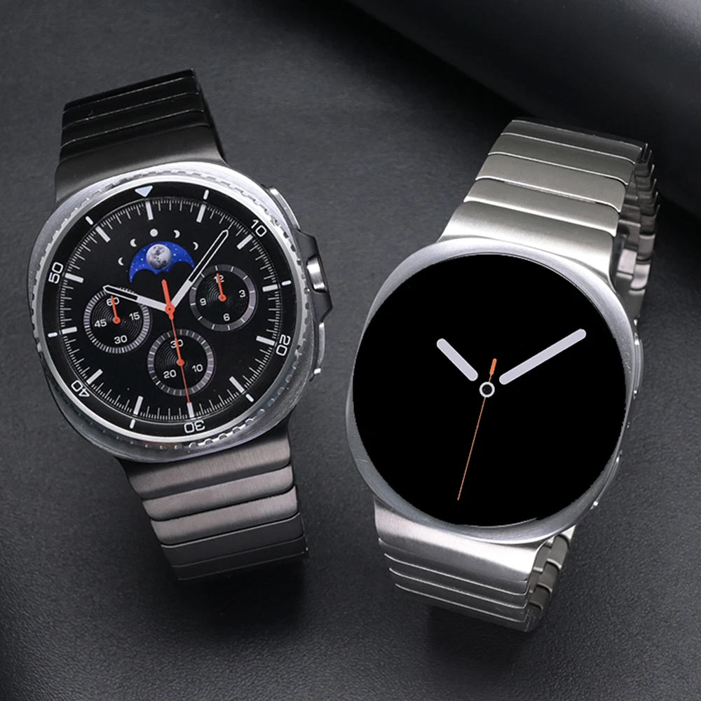 Titanium Galaxy Watch 8 Bands 40mm 44mm 46mm Ultra 47mm