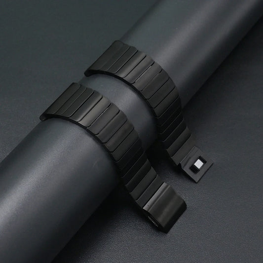 Magnetic Titanium Band for Samsung Galaxy Watch 8/Ultra 47mm displayed on a dark surface with a sleek design.