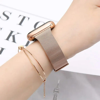 Slim Milanese Loop with Secured Clasp