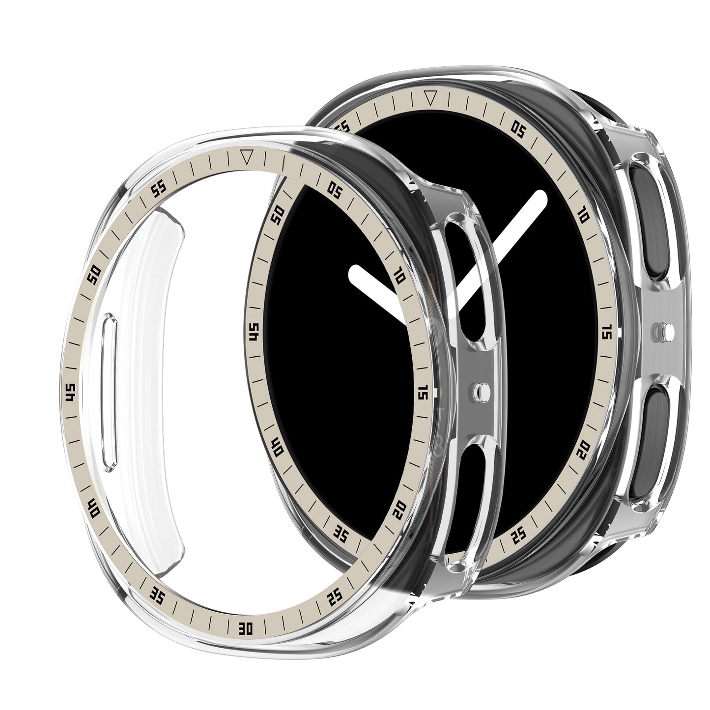 Metal Scale PC Case for Samsung Galaxy Watch 8 – 40mm & 44mm