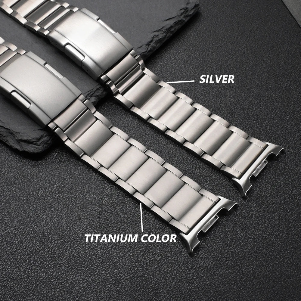 No-Gap Titanium Band for Galaxy Watch 8 & 8 Classic (46/44/40mm)