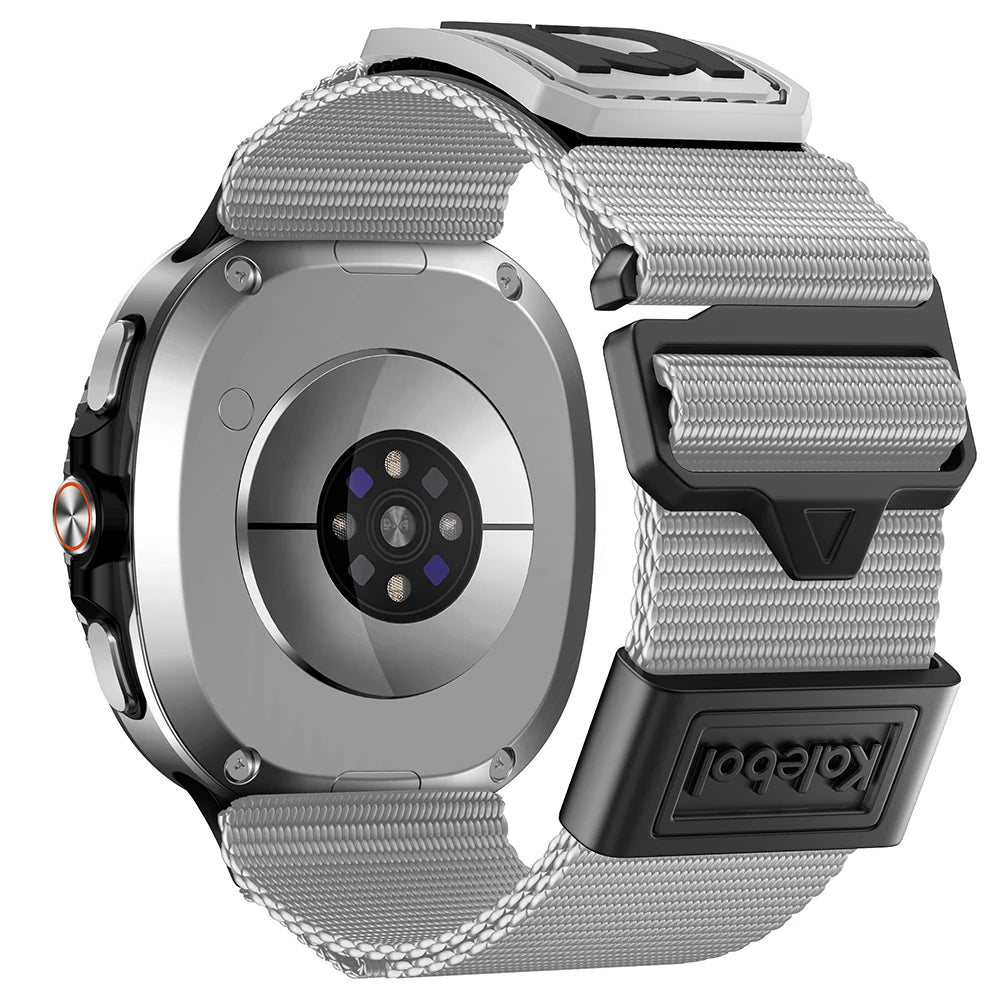 Nylon Sport Strap for Galaxy Watch 8 46mm/44mm/40mm Soft Loop Band