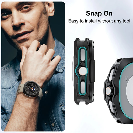 PC Case & Protective Ring for Samsung Galaxy Watch 8 Classic 46mm