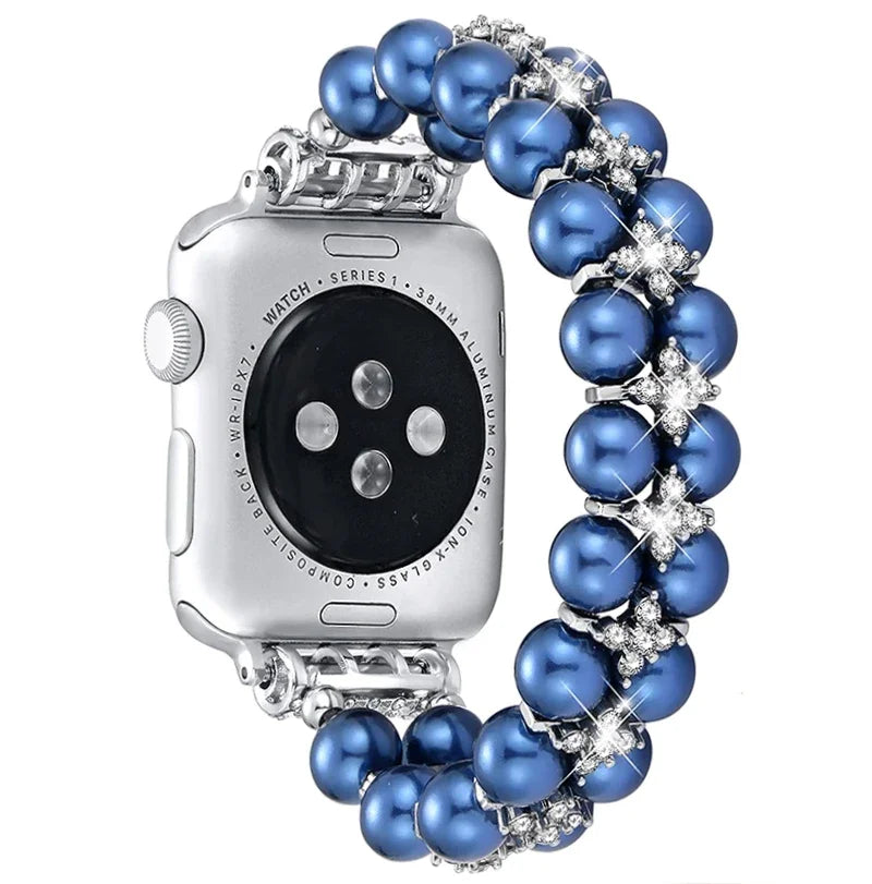 Pearl Beaded Apple Watch Band
