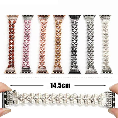 Pearl Beaded Apple Watch Band