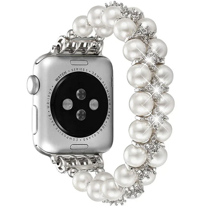 Pearl Beaded Apple Watch Band