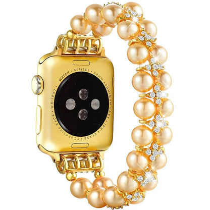 Pearl Beaded Apple Watch Band