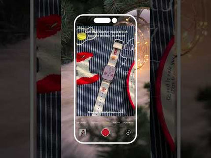 Cute Bear Leather Apple Watch Band for Women (38–49mm)