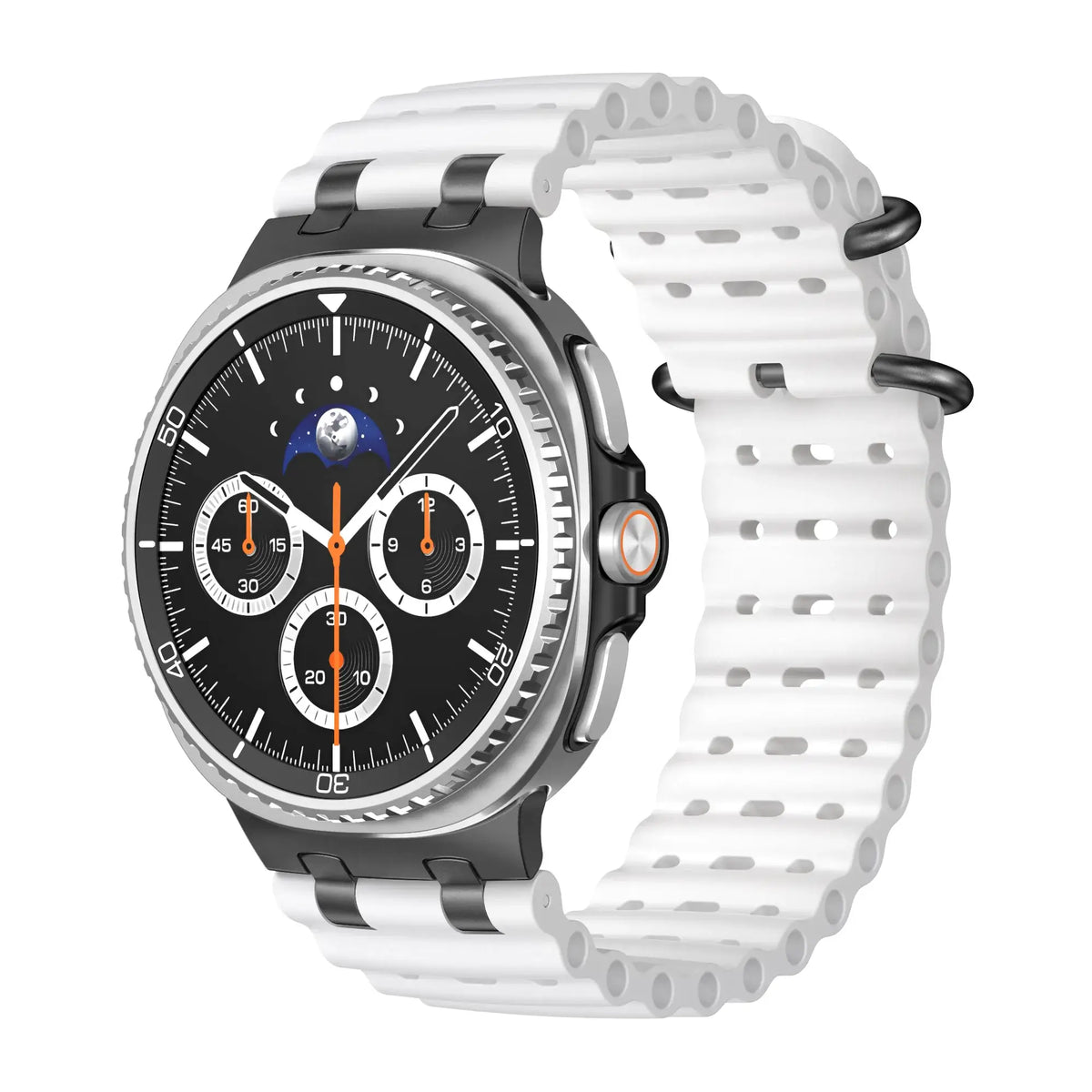 Sports Silicone Galaxy Watch 9 and Galaxy Watch 9 and Watch 8 Bands | Ocean Soft Strap 40/44/46mm with premium comfort and stylish design.