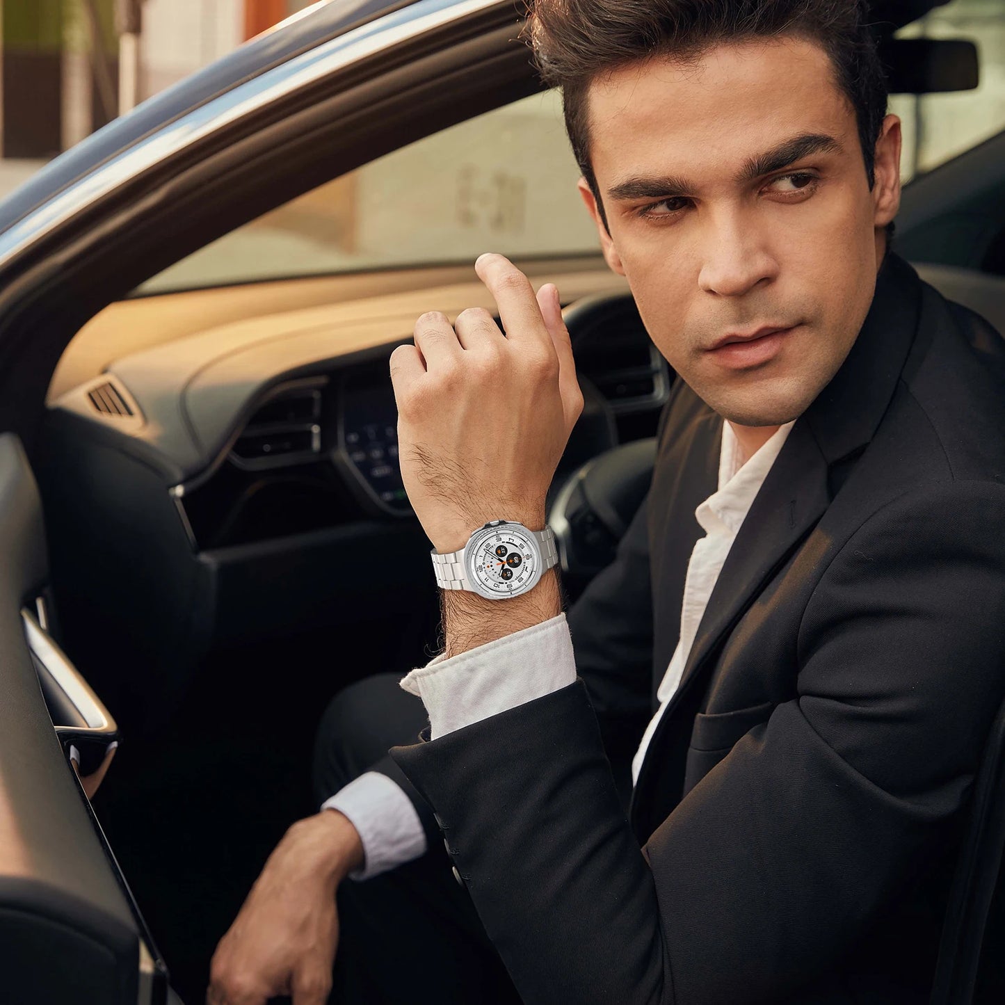 Stainless Steel Metal Band for Galaxy Watch 8 & Classic 46mm