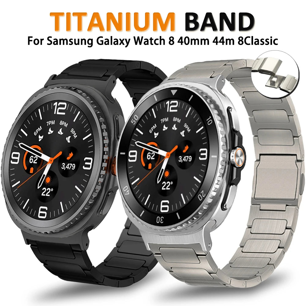 Magnetic Titanium Band for Galaxy Watch 8/8 Classic/Ultra 47mm