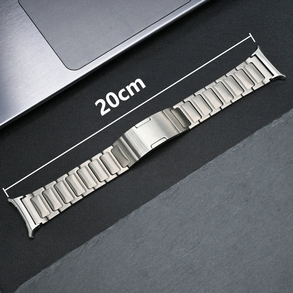 Titanium No-Gap Band for Galaxy Watch 8/8 Classic/Ultra 47mm