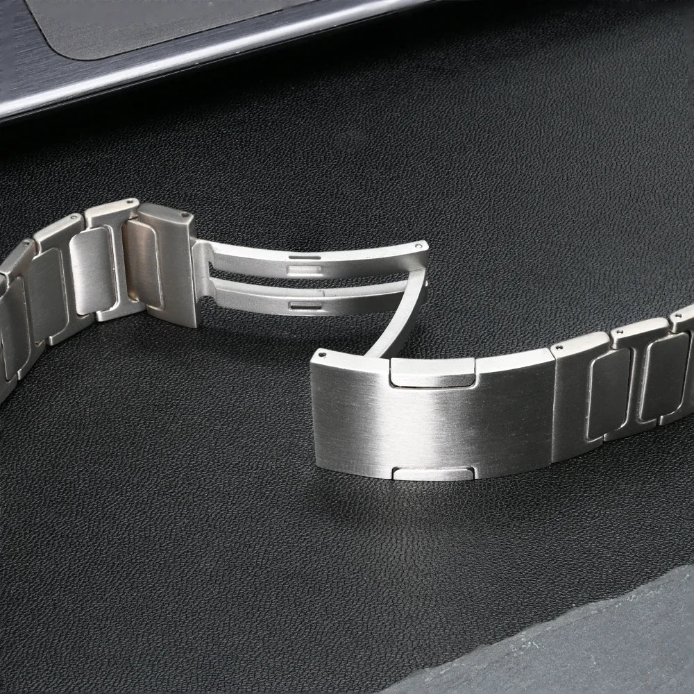Titanium No-Gap Band for Galaxy Watch 8/8 Classic/Ultra 47mm