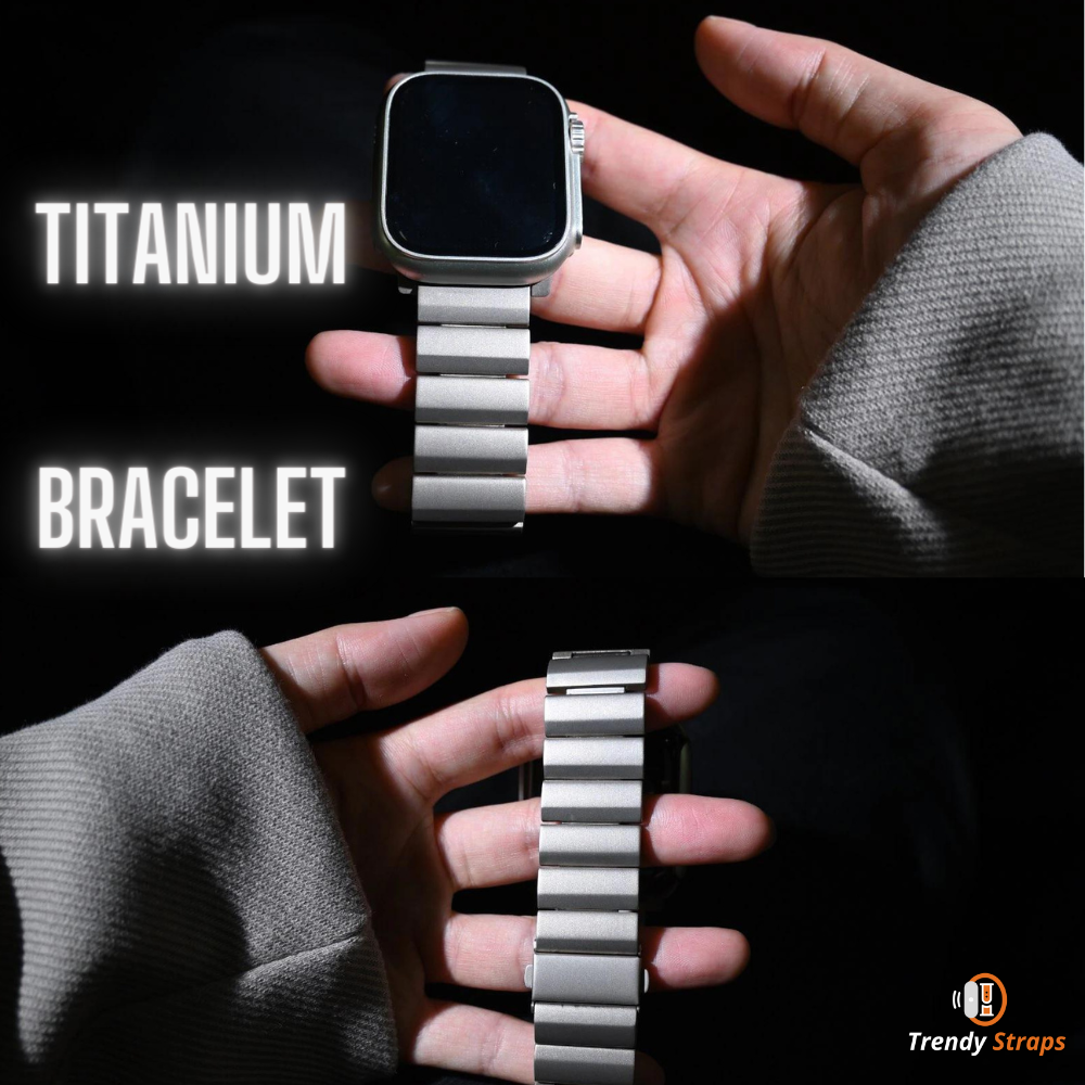 Solid Luxury Titanium Bracelet (New)