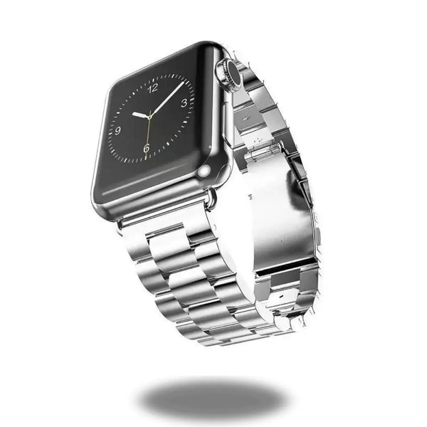 Classic Stainless Steel Strap for Apple Watch — resizable link bracelet