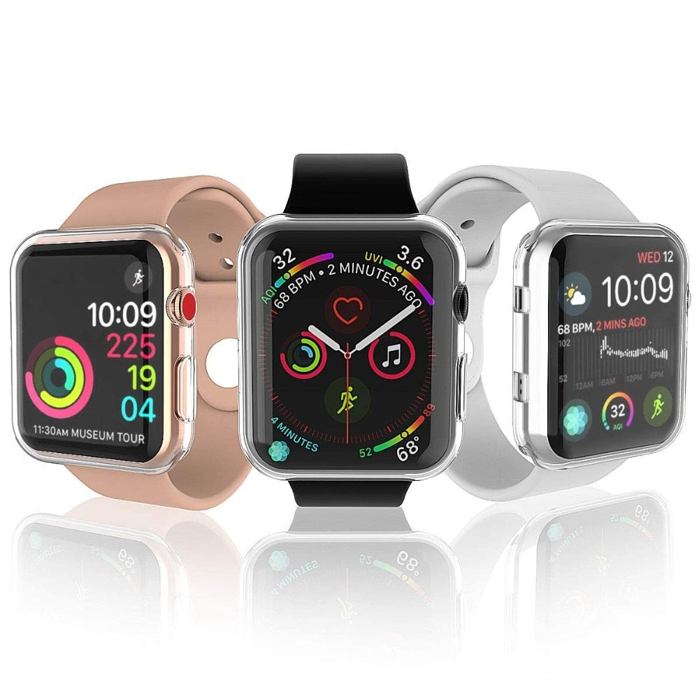 Soft and Transparent Cover For Apple Watch