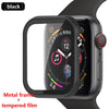 Glass + Metal Frame Case for Apple Watch 