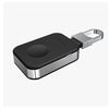 Keychain Wireless Power Bank IQ Charger for Apple Watch (black silver)
