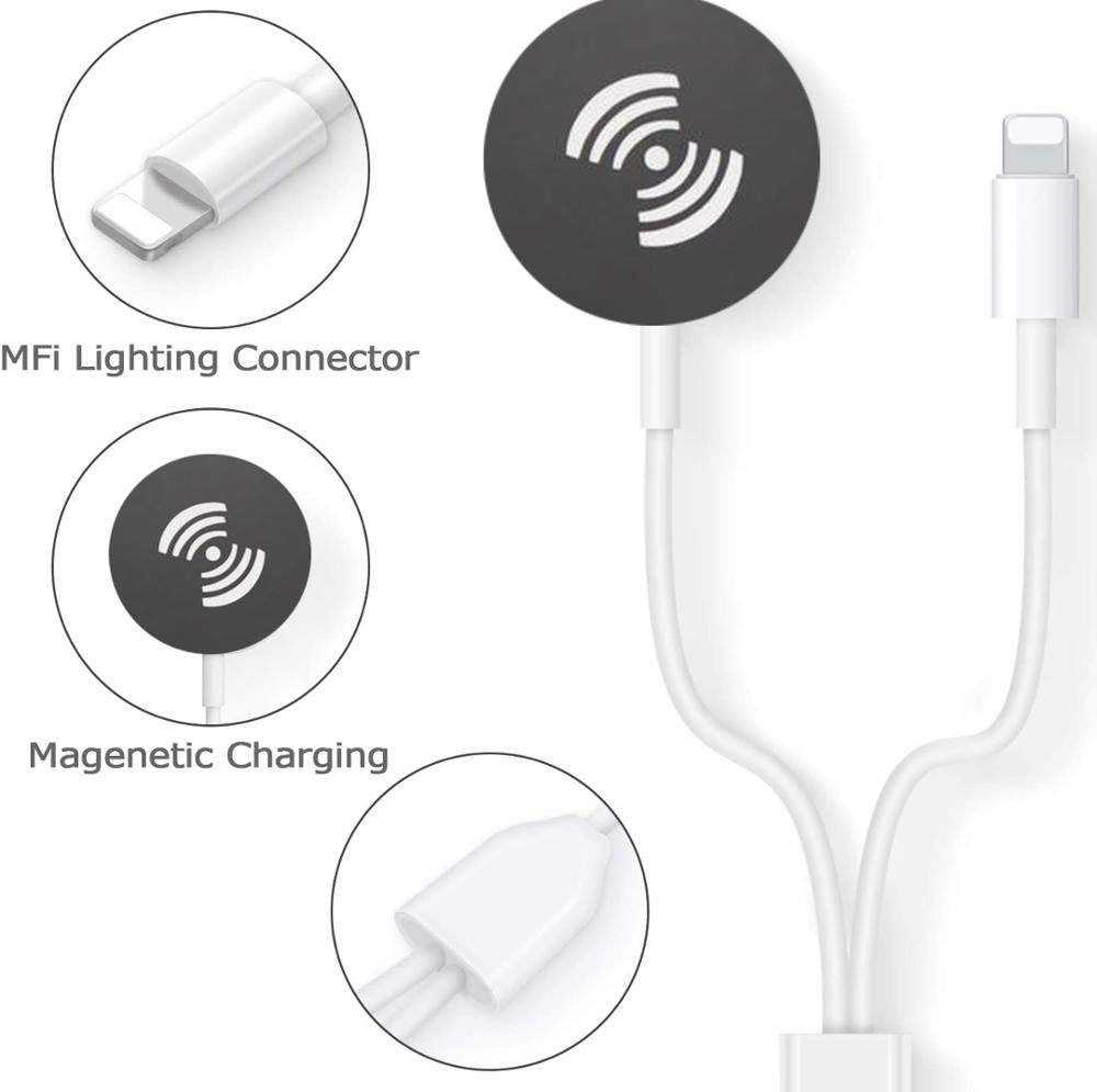 3 in 1 USB Cable for Apple Watch & iPhone