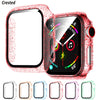 Glitter Jelly Case + Screen Protector for Apple Watch