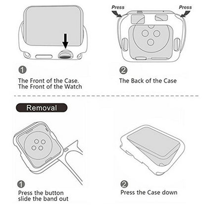 Soft and Transparent Cover For Apple Watch