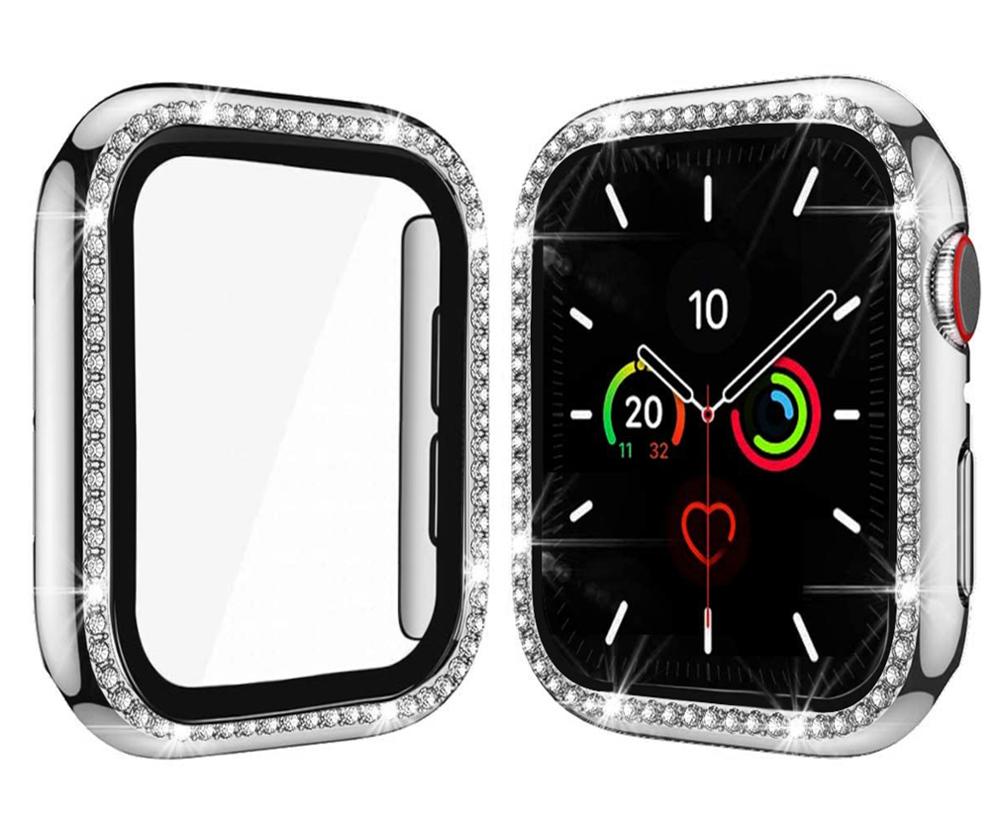 Diamond Style Case + Protective Glass For Apple Watch