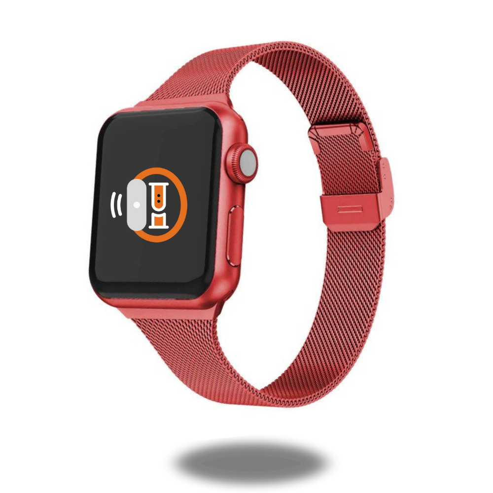 Slim Milanese Loop with Secured Clasp