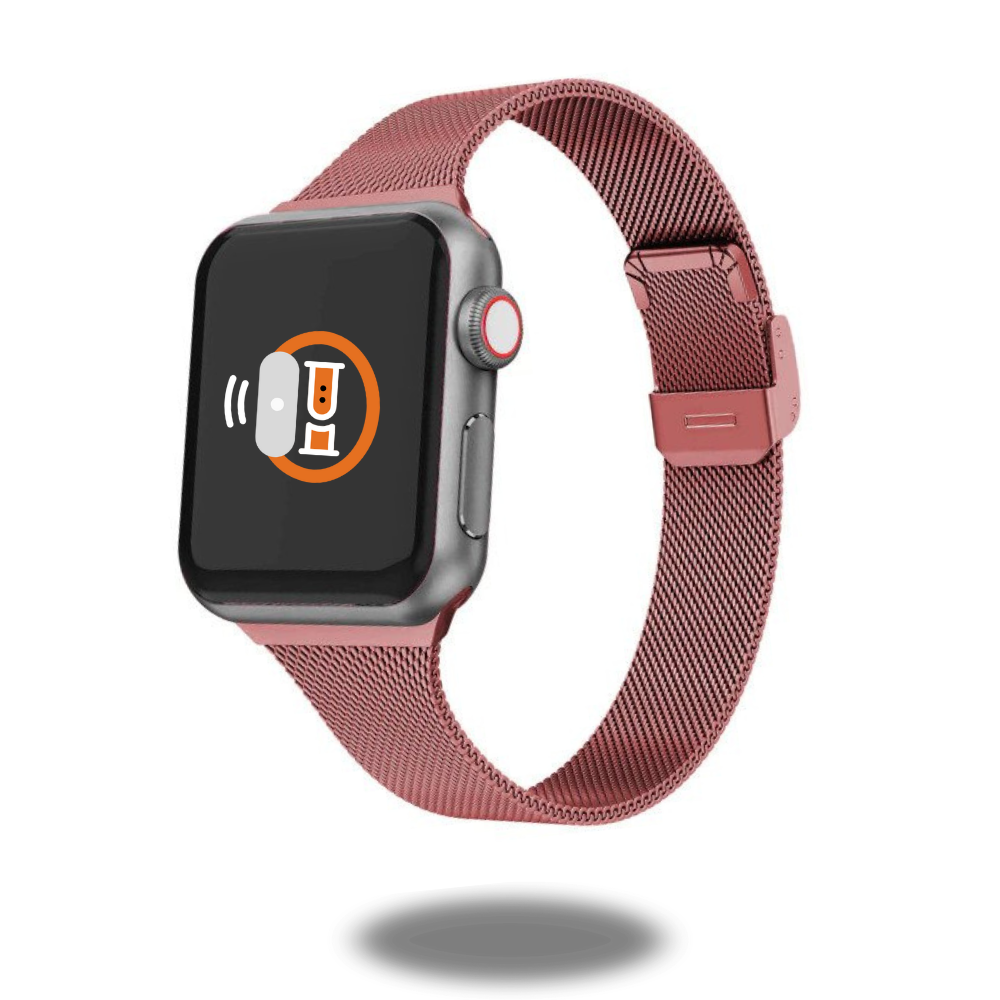 Slim Milanese Loop with Secured Clasp