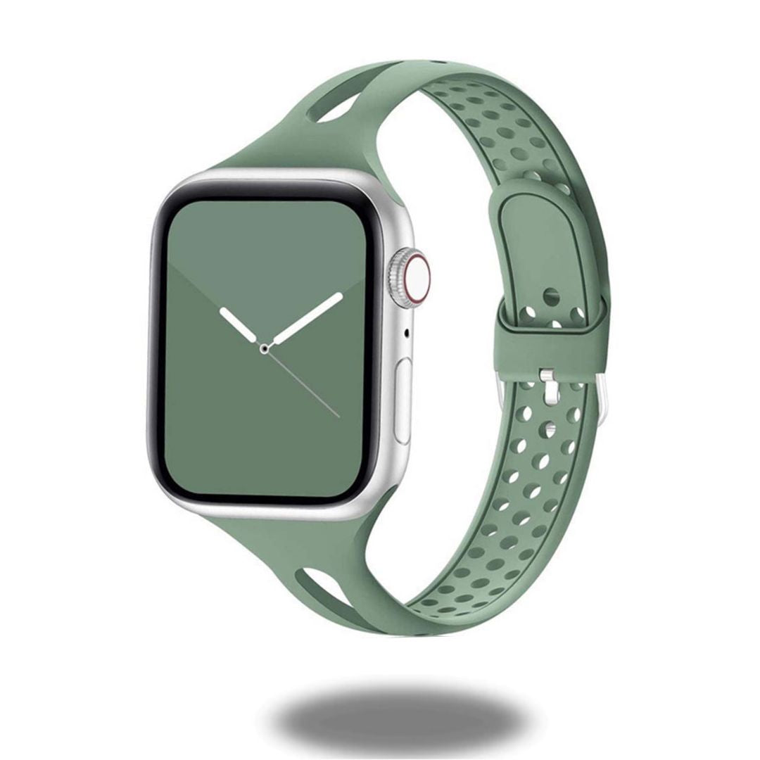 Bandes fines et respirantes pour Apple Watch 