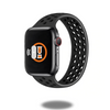 Afbeelding laden in Galerijviewer, Sport Silicon Solo Loop Bands Black Charcoal