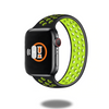 Sport Silicon Solo Loop Bands Black Neon