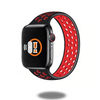 Sport Silicon Solo Loop Bands Black Red