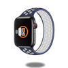 Sport Silicon Solo Loop Bands Blue White