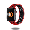 Afbeelding laden in Galerijviewer, Sport Silicon Solo Loop Bands Red Black