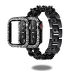 Luxurious Cuban Bracelet with Diamond Style PC Case and Screen Protector