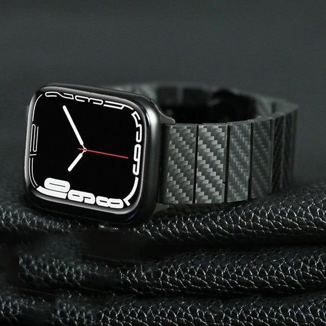 Bracelet en fibre de carbone pour Apple Watch
