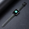 Correa de Apple Watch de cuero genuino encerado con aceite 