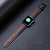 Bracelet Apple Watch en cuir véritable ciré à l’huile 