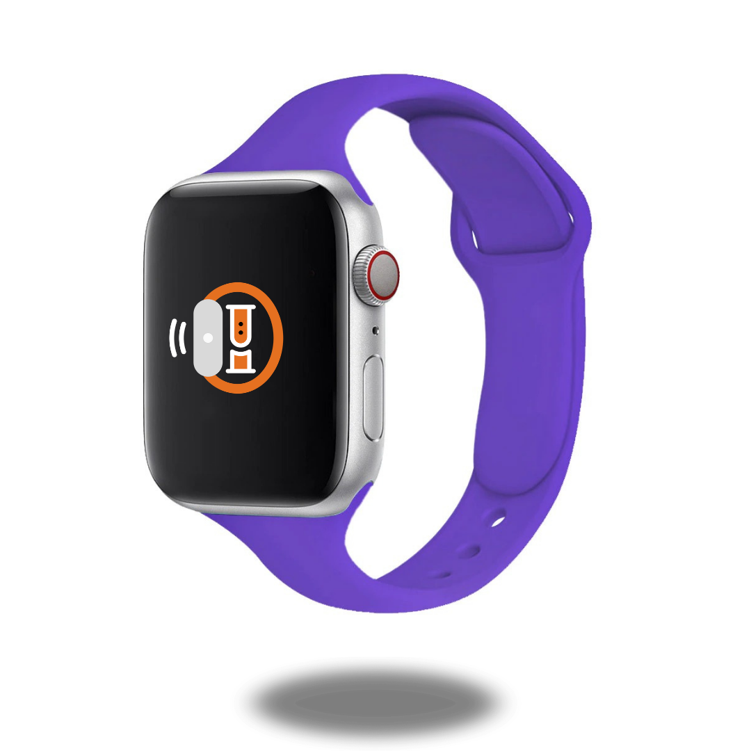 Bracelet de sport fin en silicone