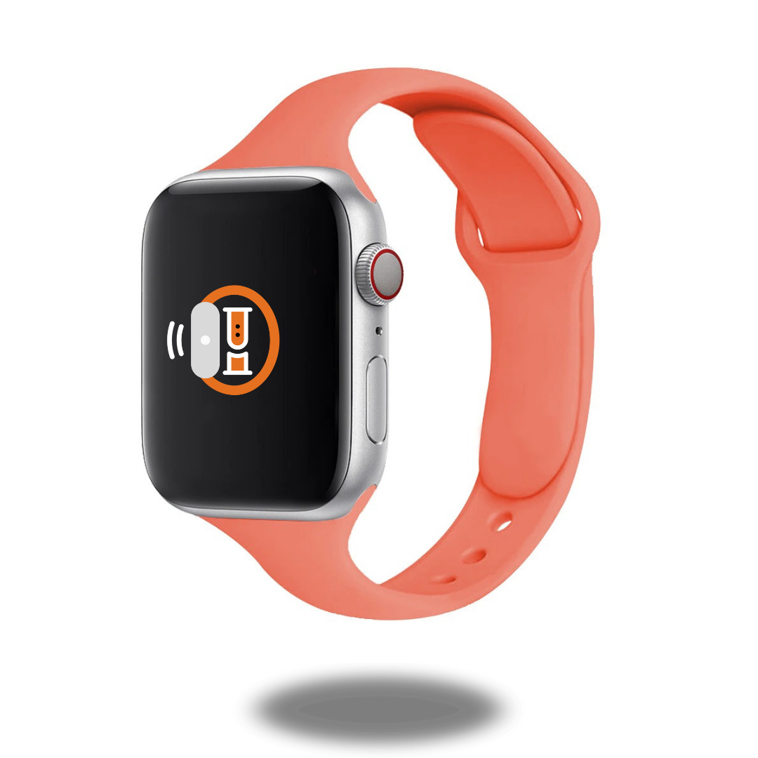 Bracelet de sport fin en silicone